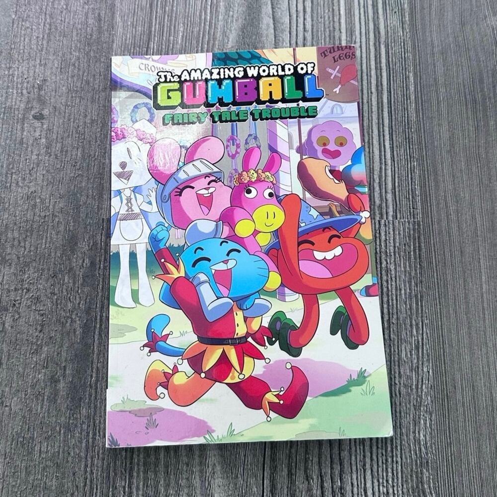 the amazing world of gumball fairy tail trouble graphic novel book